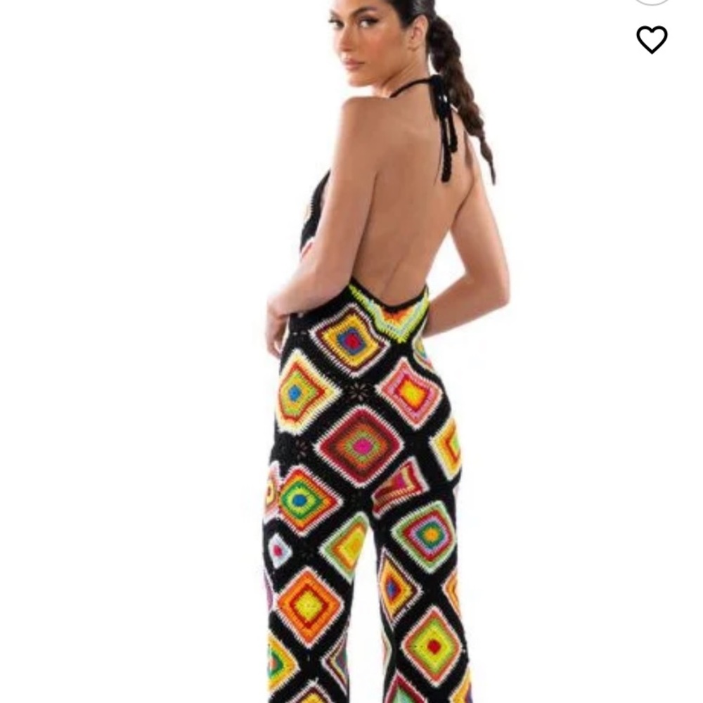 Crochet jumpsuit-worn once